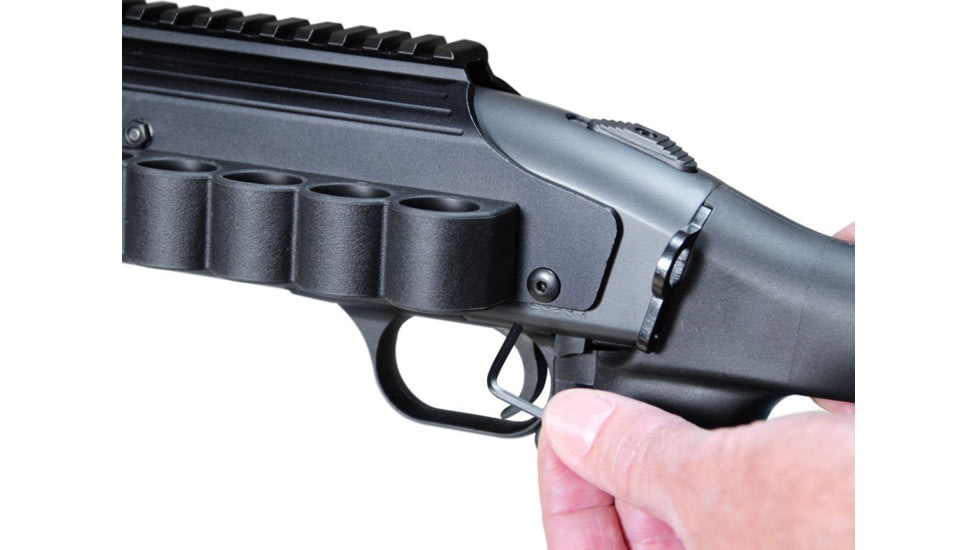 EDEMO Adaptive Tactical Saddle Mount Shell Carrier - Mossberg 500/590/930, 12Ga, Black, AT-06100-M, EDEMO2