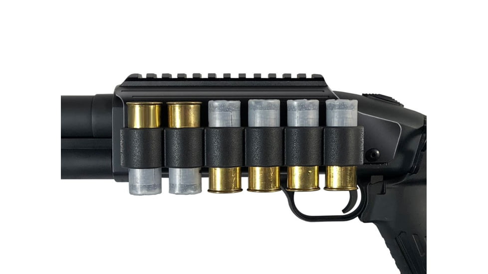 EDEMO Adaptive Tactical Saddle Mount Shell Carrier - Mossberg 500/590/930, 12Ga, Black, AT-06100-M, EDEMO2