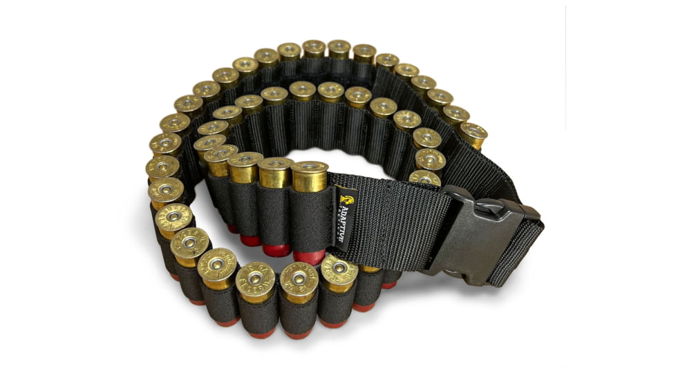Adaptive Tactical Shotgun Bandolier, 45 Rounds, Black, AT-06401