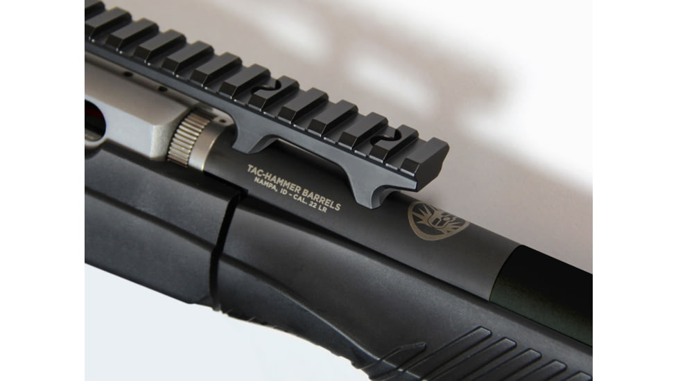 Adaptive Tactical Tac-Hammer Ruger 22 Charger Takedown Barrel/Rail Combo, Black/Black, AT-07016