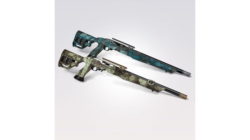 Adaptive Tactical Tac-Hammer Ruger 22 Charger Takedown Barrel/Rail Combo, Black/Earth, AT-07018