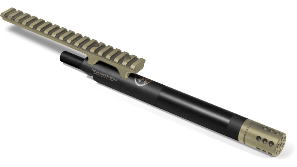 Adaptive Tactical Tac-Hammer Ruger 22 Charger Takedown Barrel/Rail Combo, Black/Earth, AT-07018
