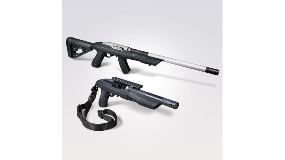 Adaptive Tactical Tac-Hammer Ruger 22 Charger Takedown Barrel/Rail Combo, Black/Gray, AT-07019