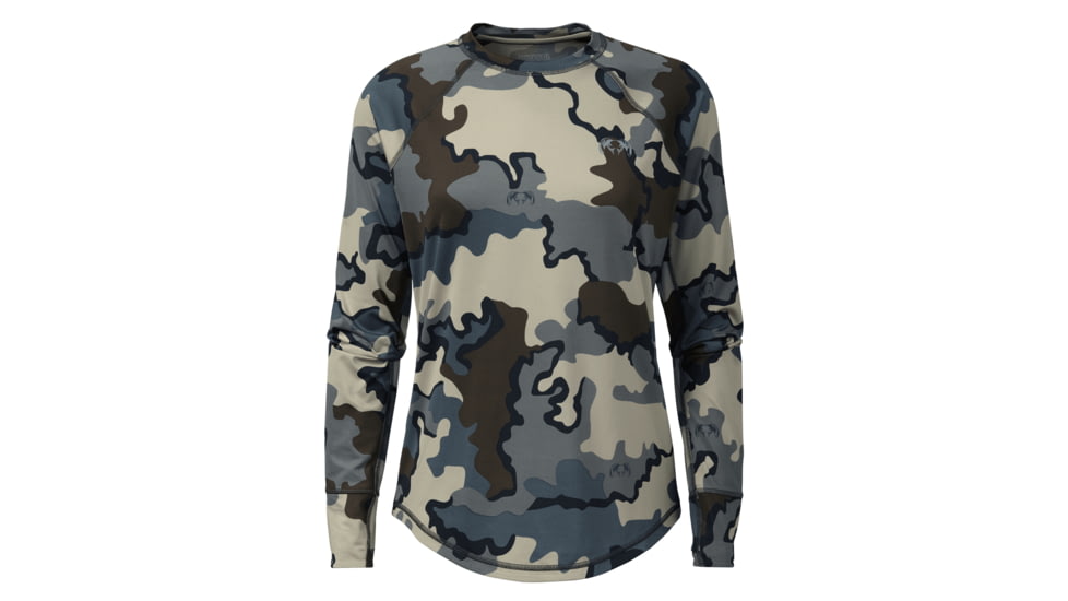 KUIU Gila Long Sleeves Crew Hunting Shirt - Women's, Vias, XL, Adult, Female, 7583873073310