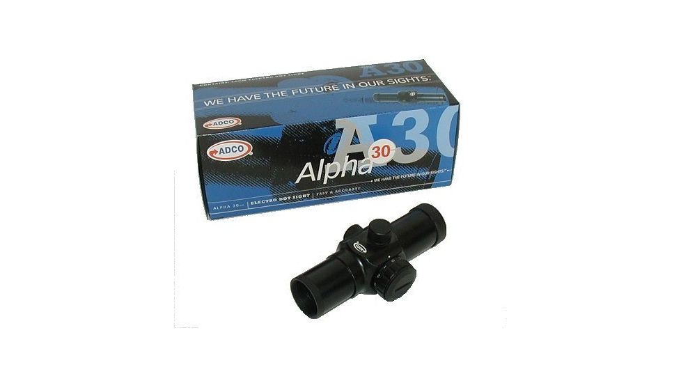 ADCO Reflex Sight, 30mm, Black, A30B