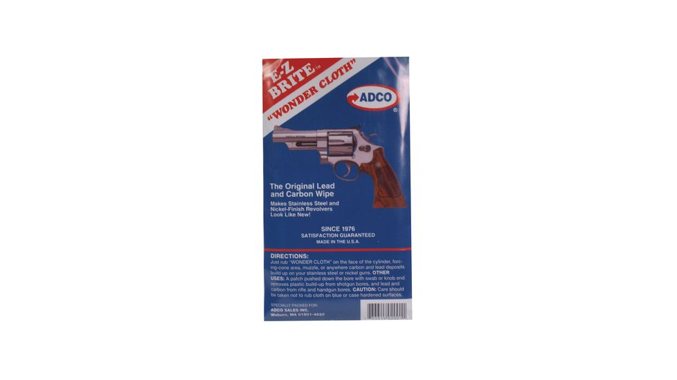 ADCO E-Z Brite Lead and Carbon Wipe for SS and Nickel, EZ1