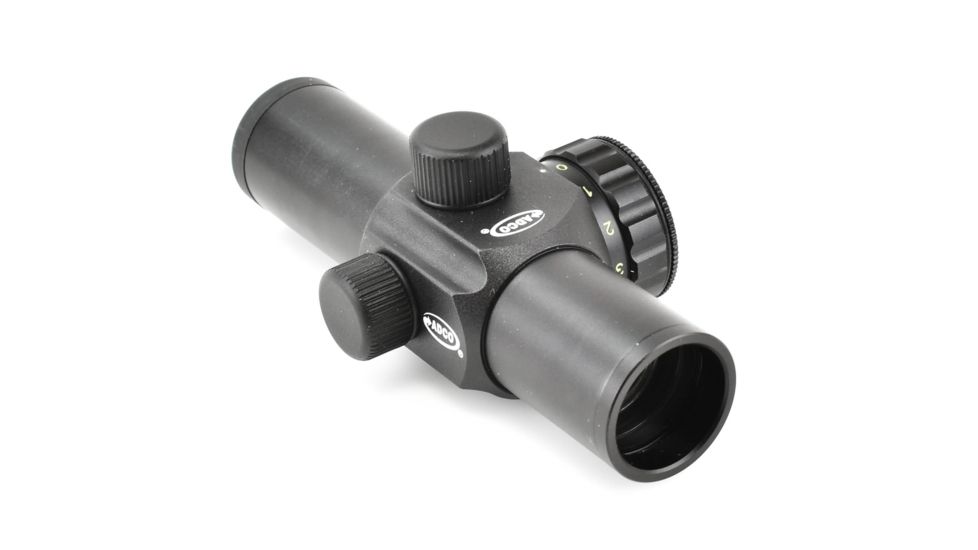 ADCO Red Dot Sight, Reflex Sight 1in, Black, E1B