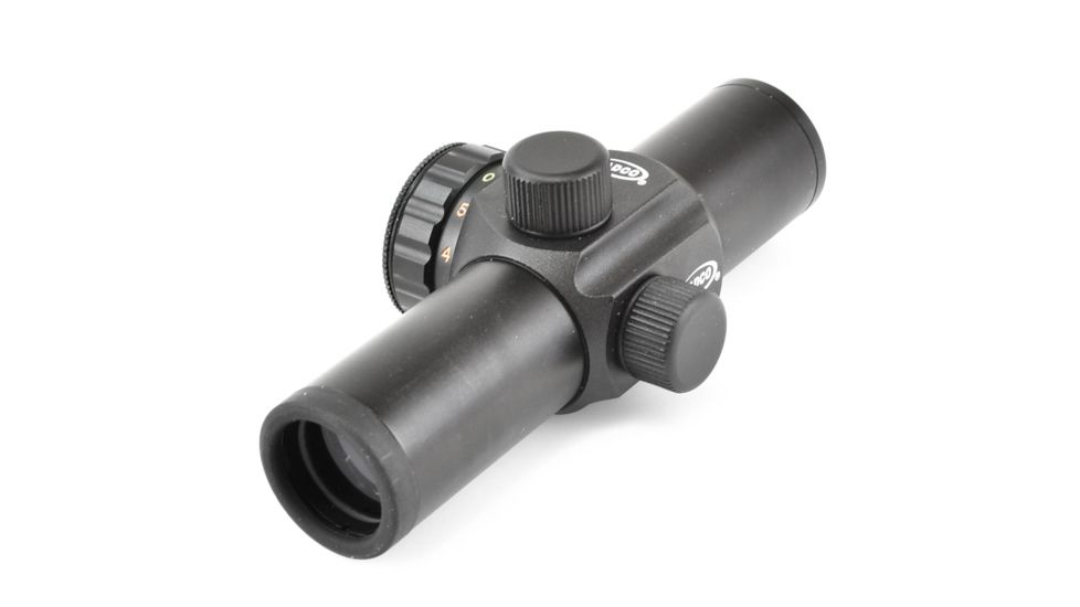 ADCO Red Dot Sight, Reflex Sight 1in, Black, E1B