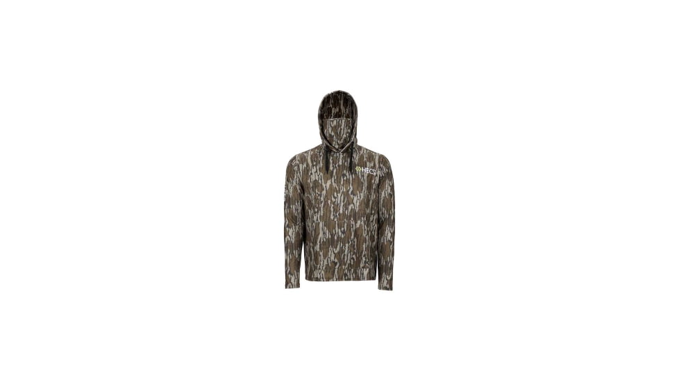 HECS Hunting HECStyleTM Hoodie With Integrated Face Cover - Mossy Oak Bottomland +10.00 , 4X-Large +5.00 058BBC72, 1231824409