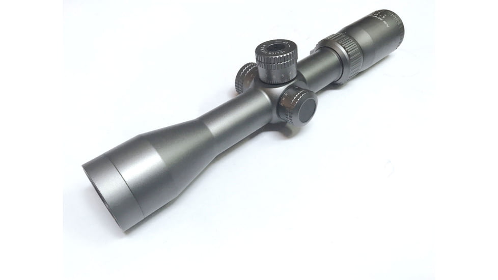 ADE Advanced Optics 3-12x40mm Rifle Scope, 30mm Tube, Second Focal Plane (SFP), Crosshair Reticle, Matte, Titanium, Titanium3-12X40