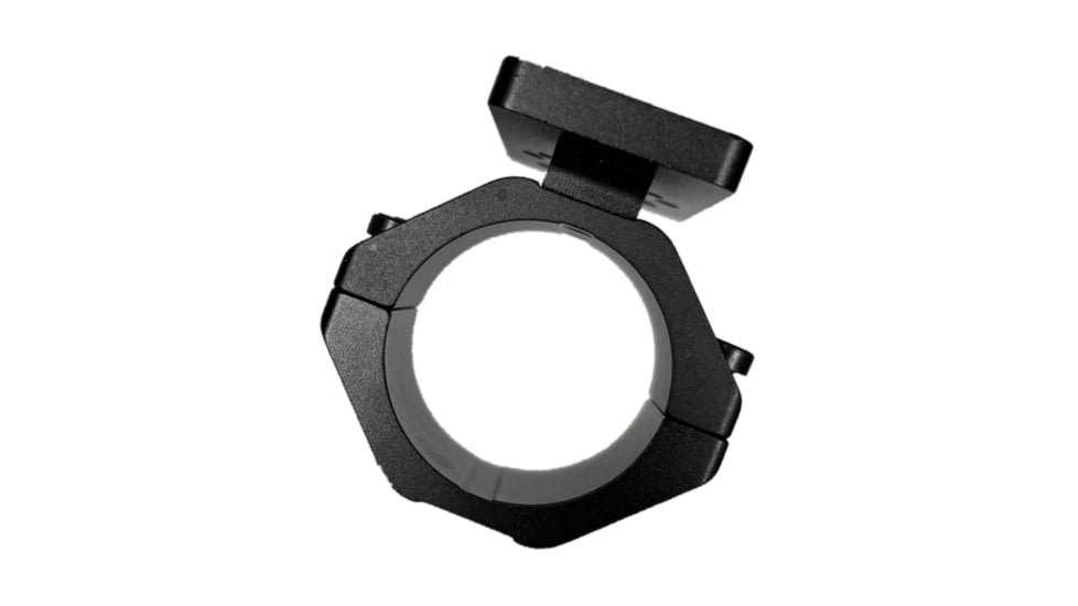ADE Advanced Optics 30mm/1in Piggyback Universal Fit Red Dot Riflescope Ring, Black, HM9