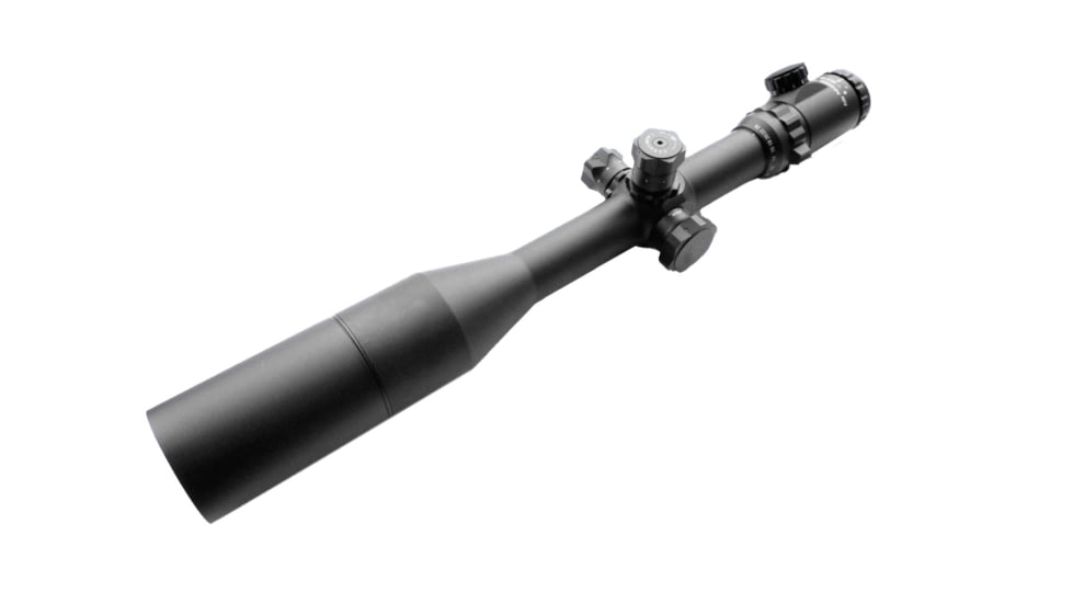 ADE Advanced Optics 6-25x56mm Long Range Rifle Scope w/ Illuminated Reticle, 35mm Tube, Glass Etched Mildot Bar Reticle, Matte, Black, 6-25X56SFIR