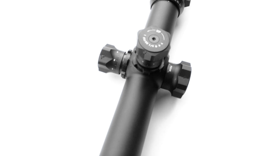 ADE Advanced Optics 6-25x56mm Long Range Rifle Scope w/ Illuminated Reticle, 35mm Tube, Glass Etched Mildot Bar Reticle, Matte, Black, 6-25X56SFIR