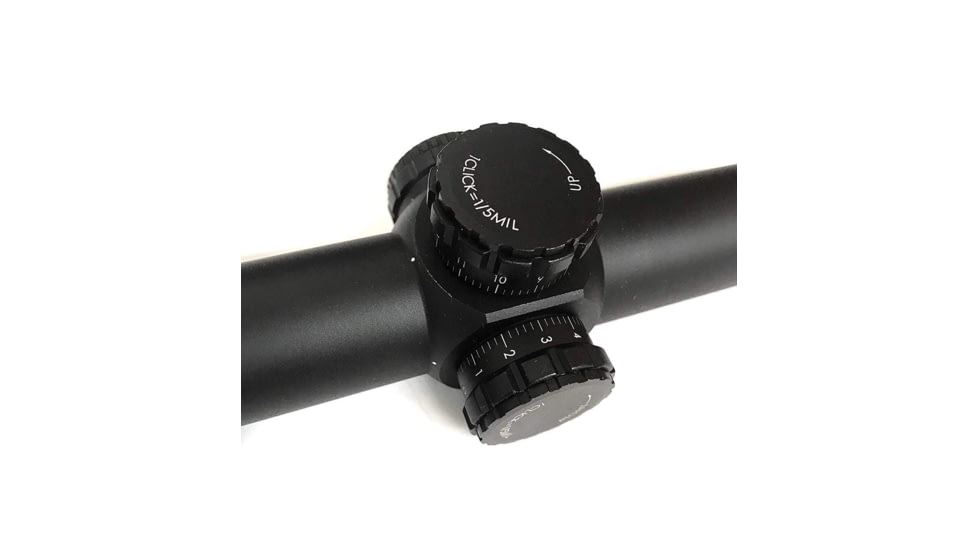 ADE Advanced Optics Gen2 1-6x24mm Rifle Scope, 30mm, Illuminated Mil Dash Reticle, Black, Gen2 1-6x24