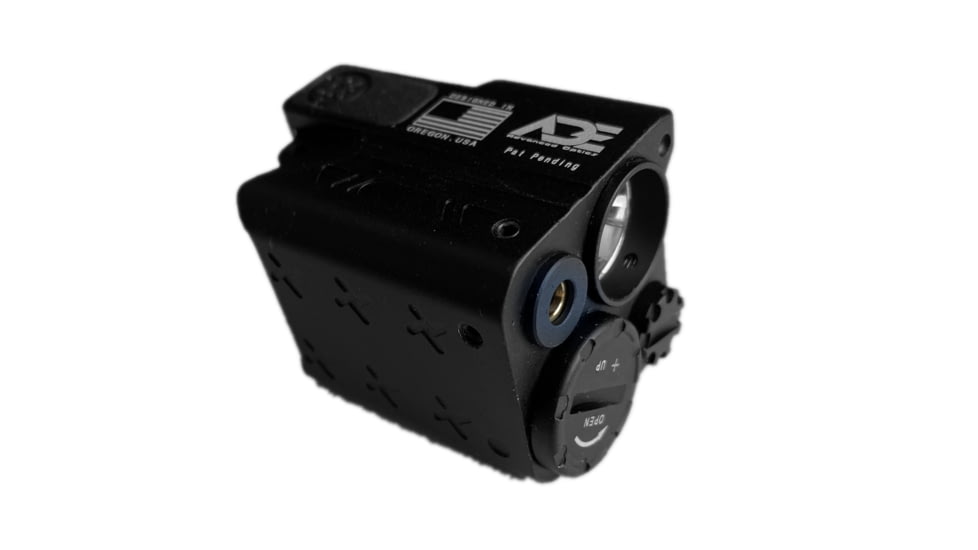 ADE Advanced Optics HG54G Plus 2 Full Metal Green Laser/Flashlight Sight, Springfield Hellcat OSP/PRO/Micro-Compact 9MM Pistol, Black, HG54 PLUS