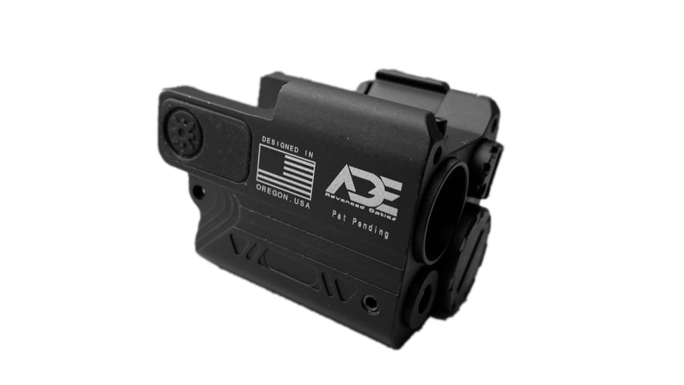 ADE Advanced Optics HG54G Plus 2 Full Metal Green Laser/Flashlight Sight, Springfield Hellcat OSP/PRO/Micro-Compact 9MM Pistol, Black, HG54 PLUS