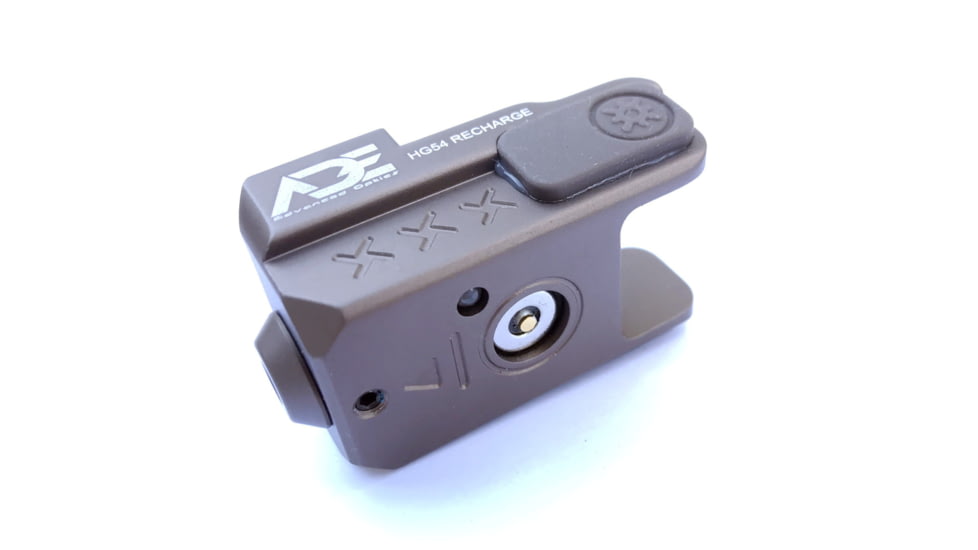 ADE Advanced Optics HG54R Rechargeable Universal Laser Sight, Green Laser, Springfield Hellcat OSP/PRO, FDE, HG54 Recharge FDE