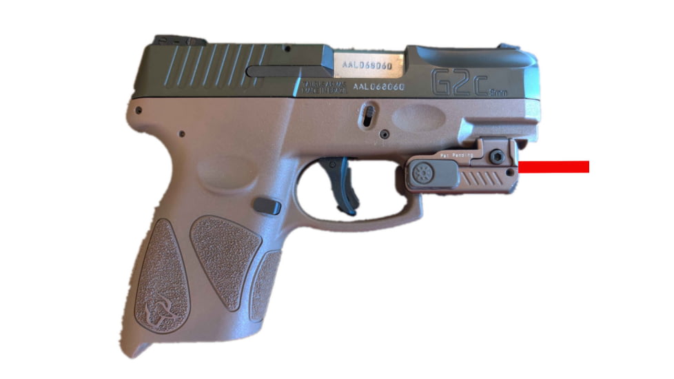 ADE Advanced Optics HG54R Rechargeable Universal Laser Sight, Red Laser, Springfield Hellcat OSP/PRO, FDE, HR54 Recharge FDE