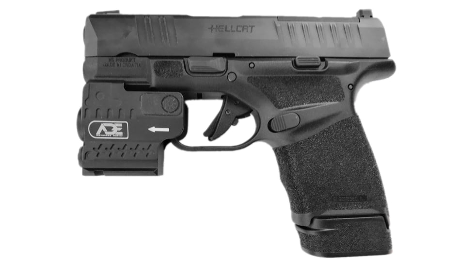 ADE Advanced Optics HG55-2 Green Laser Flashlight Sight, SW SD9VE, Ruger Security 9, HK P2000sk, Canik tp9sf, Springfield XD, Black, HG55