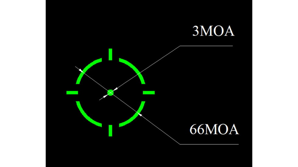 ADE Advanced Optics NUWA PRO Motion Awake Ultra Micro Green Dot Sight, Green Reticle, Black, RD3-021 Pro