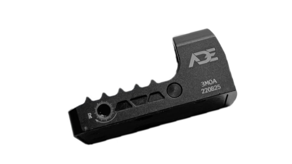 ADE Advanced Optics NUWAcc PRO Motion Awake 1x20mm Micro Green Dot Sight, 3 MOA Green Dot, Black, RD3-021cc Pro