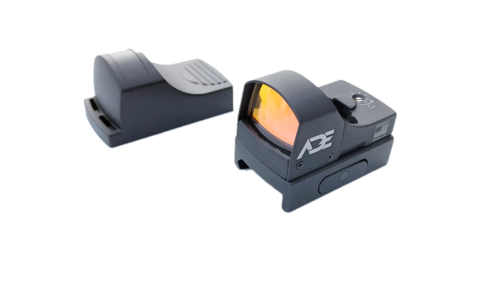 ADE Advanced Optics RD3-002 Tactical Micro Compact Reflex Red Dot Sight, 2 MOA, Black, RD3-002