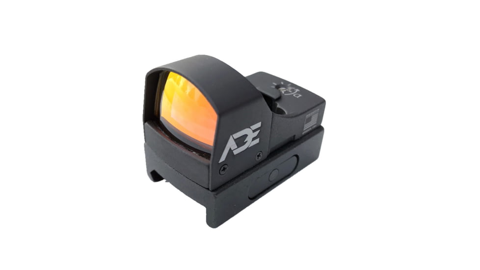 ADE Advanced Optics RD3-002 Tactical Micro Compact Reflex Red Dot Sight, 2 MOA, Black, RD3-002