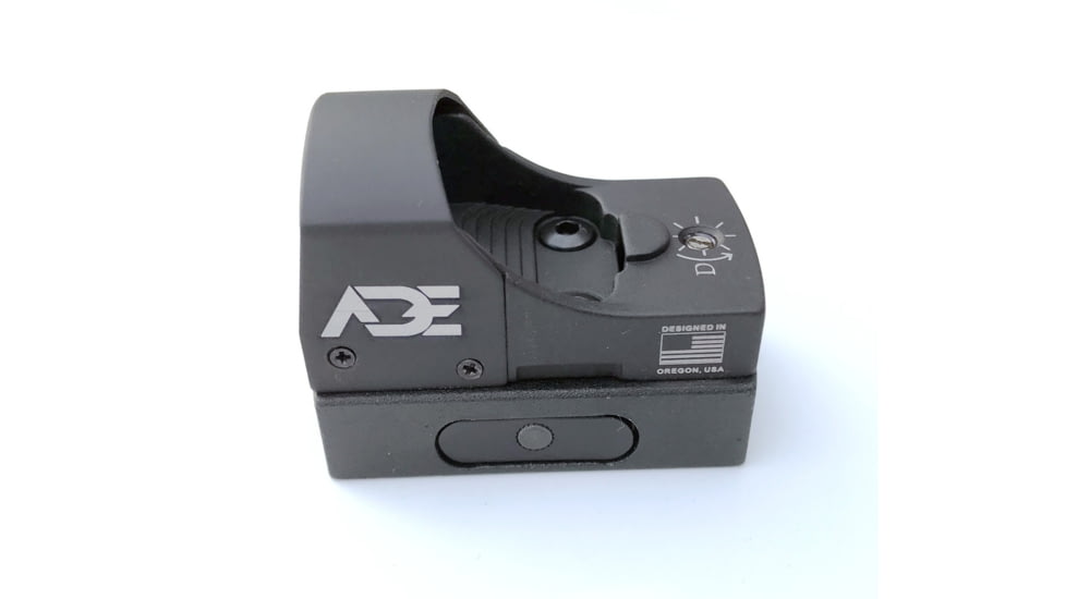 ADE Advanced Optics RD3-002 Tactical Micro Compact Reflex Red Dot Sight, 2 MOA, Black, RD3-002