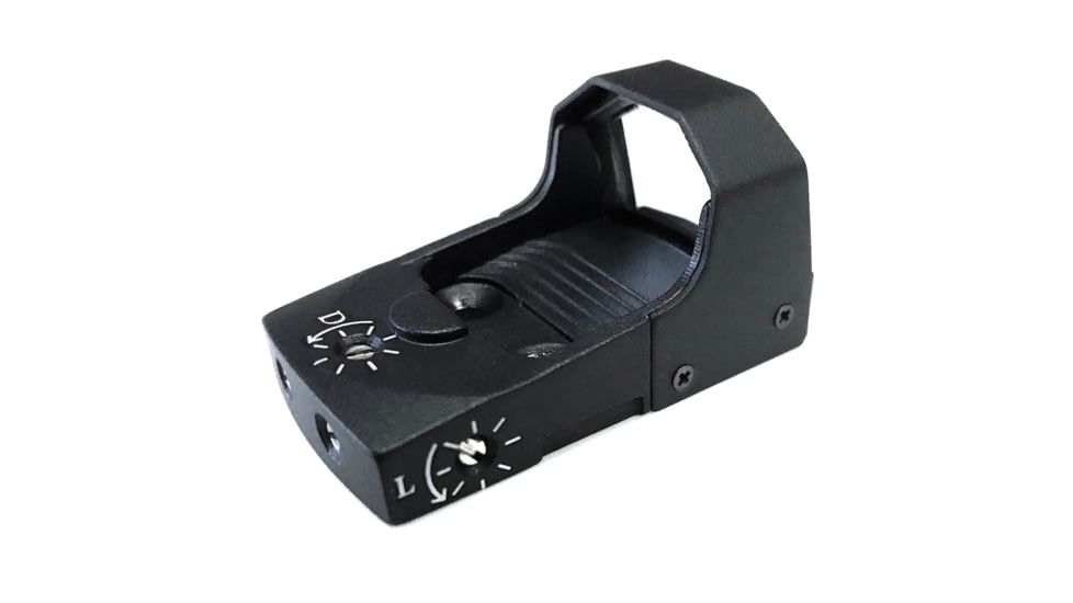 ADE Advanced Optics RD3-006B Mini Reflex Micro Green Dot Sight, 1x26mm, 3 MOA Reticle, Black, RD3-006B