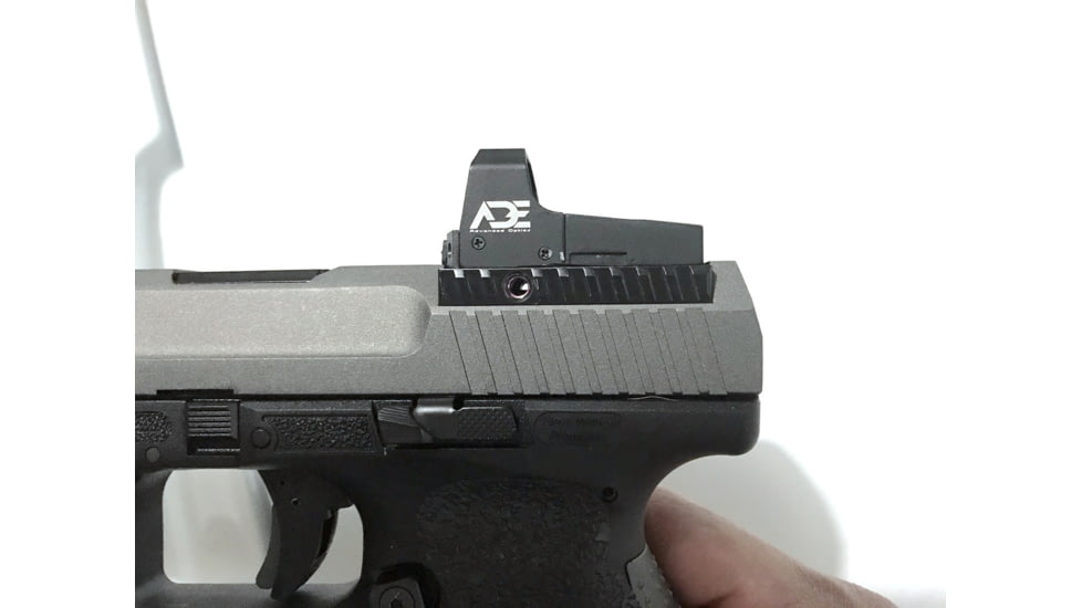 ADE Advanced Optics RD3-006B Mini Reflex Micro Green Dot Sight, 1x26mm, 3 MOA Reticle, Black, RD3-006B