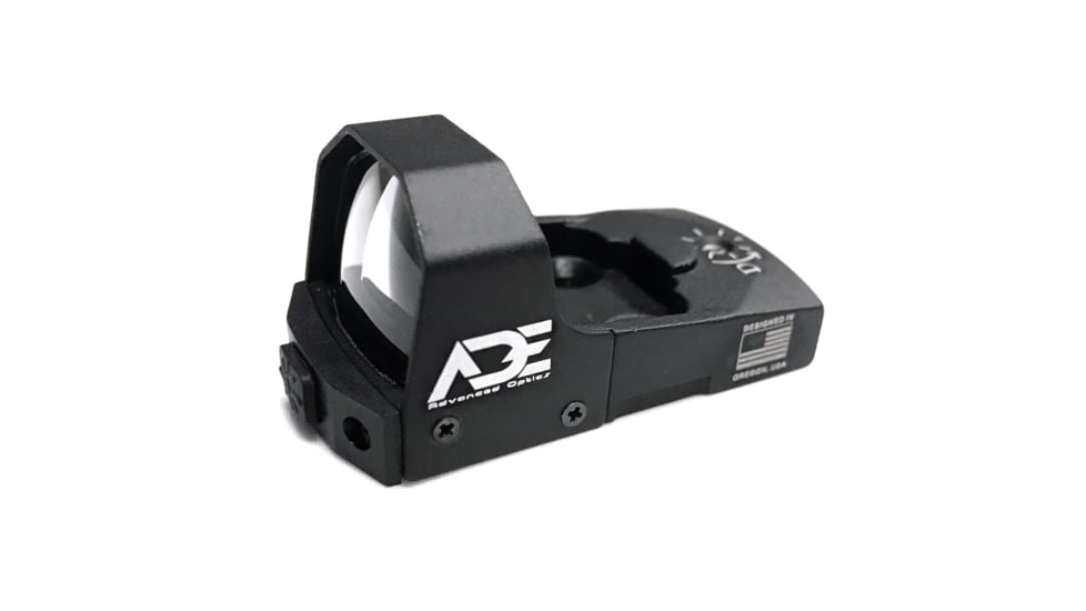 ADE Advanced Optics RD3-006B Mini Reflex Micro Green Dot Sight, 1x26mm, 3 MOA Reticle, Black, RD3-006B