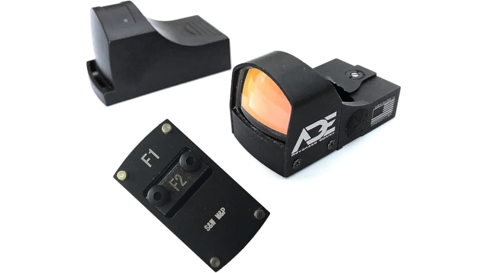 ADE Advanced Optics RD3-009 1x Reflex Red Dot Sight w/Mount Plate for S&amp;W MP M&amp;P/ Standard Picatinny Mount
