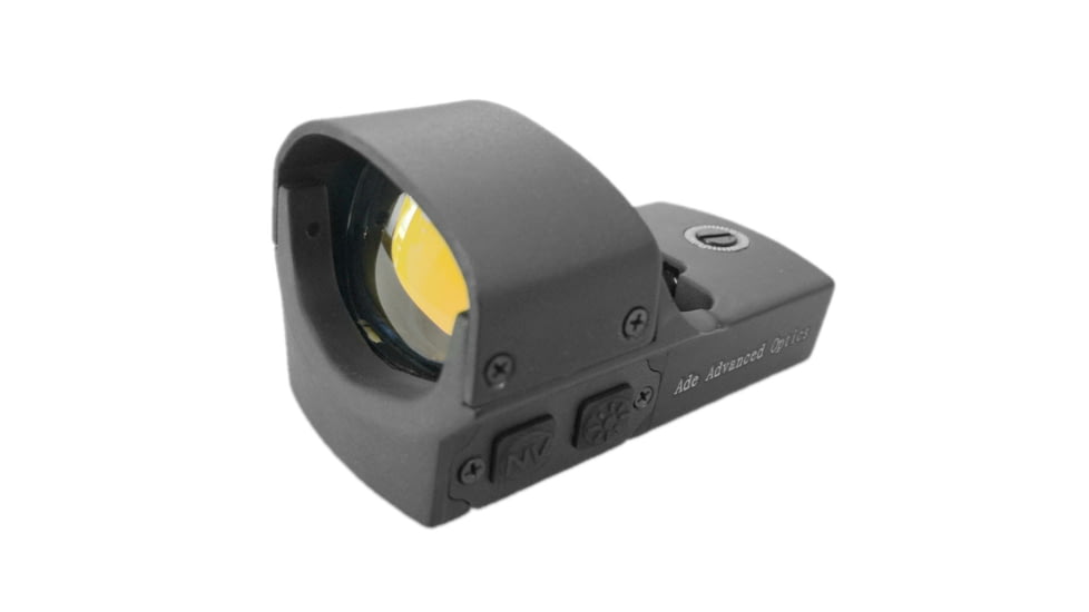 ADE Advanced Optics RD3-011 Avenger Red Dot Sight/NV Night Vision Sight, Red Dot/Invisible NV Dot Reticle, Black, RD3-011