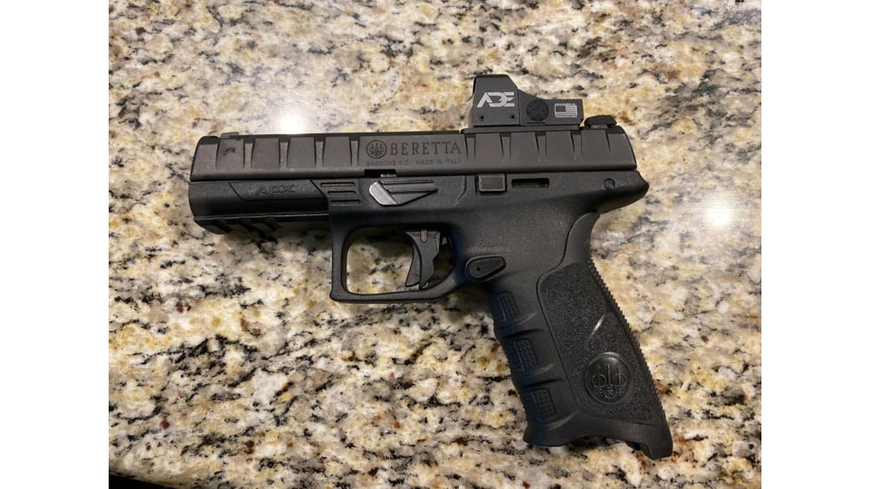 ADE Advanced Optics RD3-012 Mini Reflex Green Dot Micro Sight, 6 MOA Reticle, Black, RD3-012G