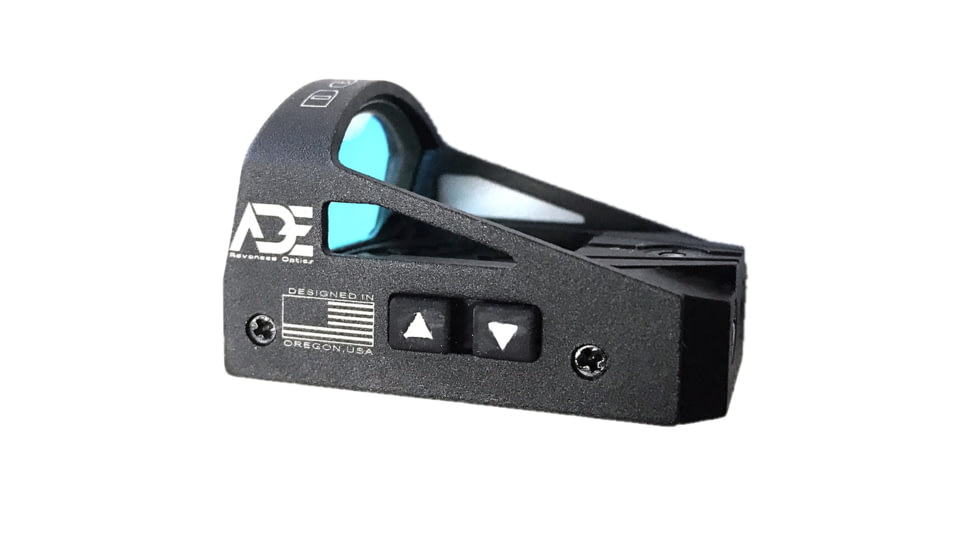 ADE Advanced Optics RD3-012 Mini Reflex Red Dot Micro Sight, 6 MOA Reticle, Black, RD3-012