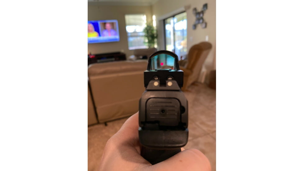 ADE Advanced Optics RD3-012 Mini Reflex Red Dot Micro Sight, 6 MOA Reticle, Black, RD3-012