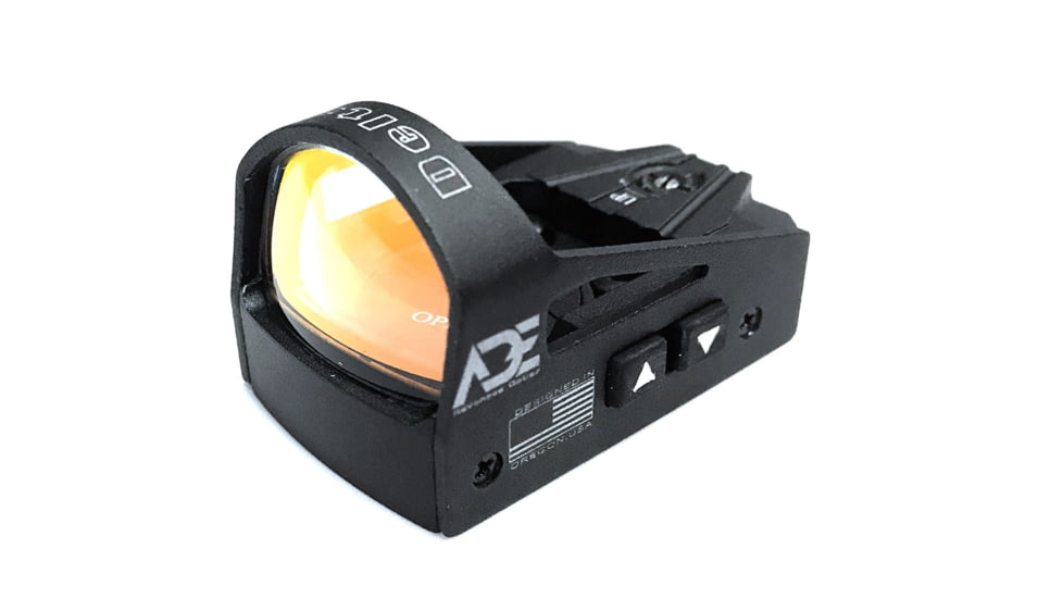 ADE Advanced Optics RD3-012 Mini Reflex Red Dot Micro Sight, 6 MOA Reticle, Black, RD3-012
