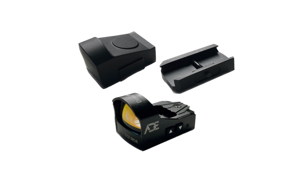 ADE Advanced Optics RD3-012-PRO Series Motion Activated Red Dot Sight, Multi Reticle System, Black, RD3-012 Pro