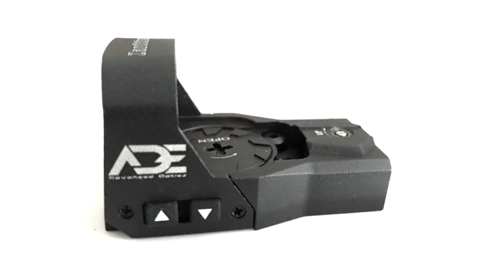ADE Advanced Optics RD3-015 Micro Mini Reflex Red Dot Sight, 4 MOA Reticle, Black, RD3-015