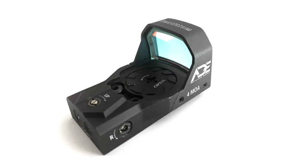ADE Advanced Optics RD3-015 Micro Mini Reflex Red Dot Sight, 4 MOA Reticle, Black, RD3-015