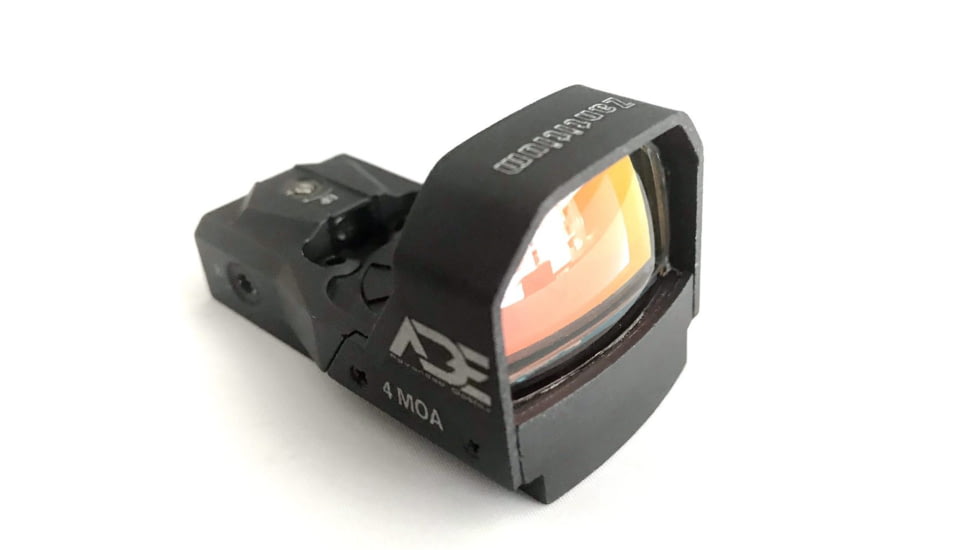 ADE Advanced Optics RD3-015 Micro Mini Reflex Red Dot Sight, 4 MOA Reticle, Black, RD3-015