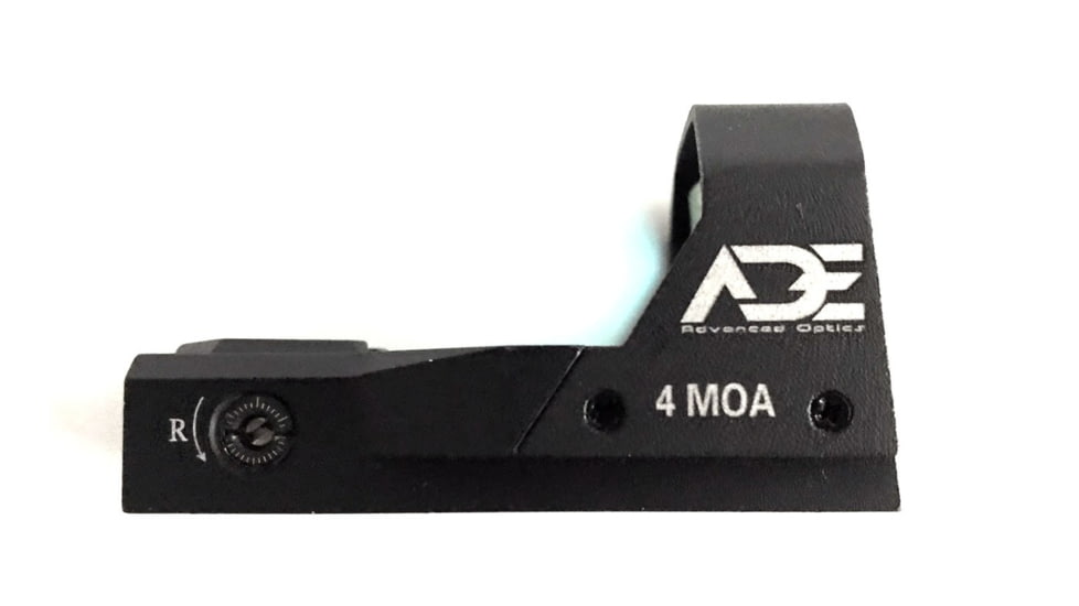 ADE Advanced Optics RD3-015 Micro Mini Reflex Red Dot Sight, 4 MOA Reticle, Black, RD3-015