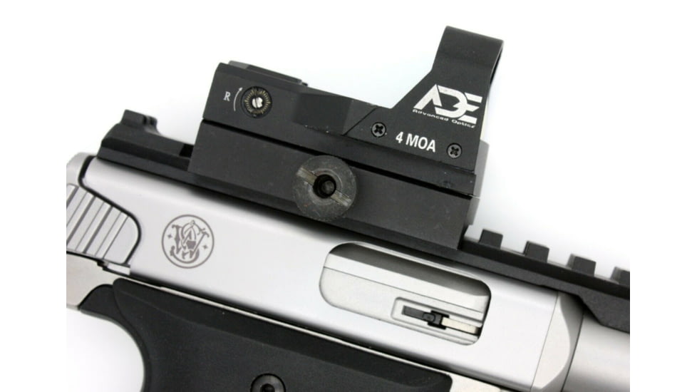 ADE Advanced Optics RD3-015 Micro Mini Reflex Red Dot Sight, 4 MOA Reticle, Black, RD3-015