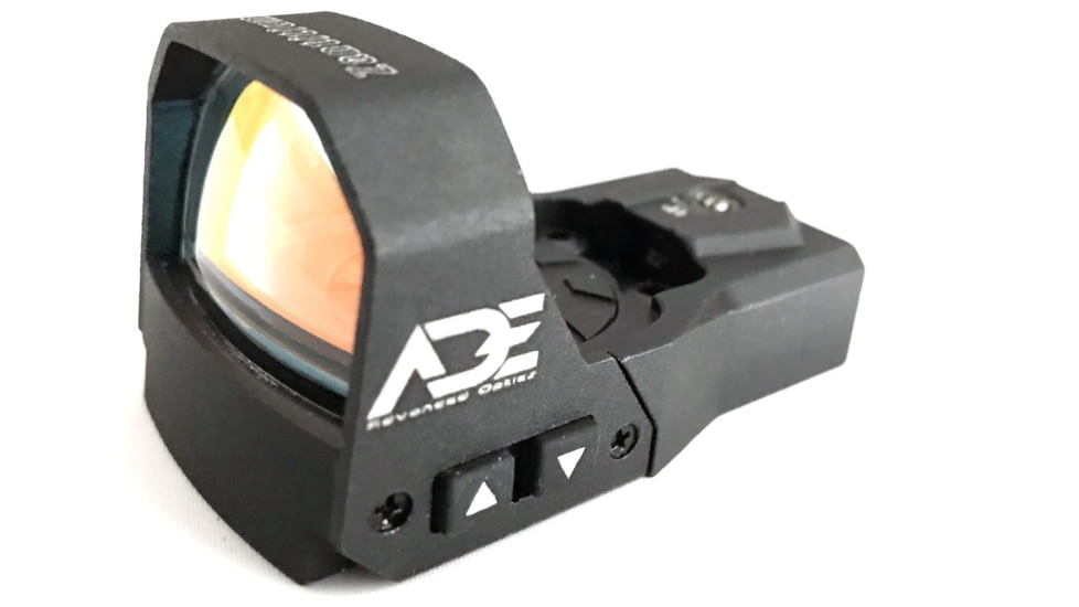ADE Advanced Optics RD3-015 Micro Mini Reflex Red Dot Sight, 4 MOA Reticle, Black, RD3-015