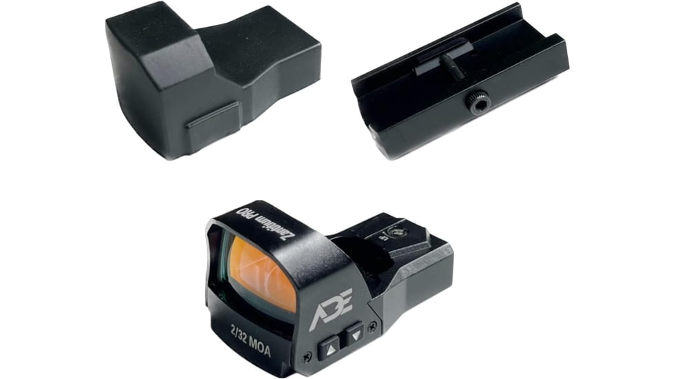 ADE Advanced Optics RD3-015 PRO Shake Awake 1x Reflex Red Dot w/SAR9 Optic Mount Plate