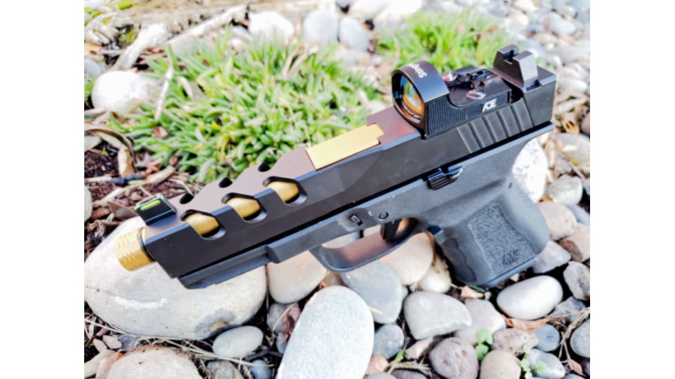 ADE Advanced Optics RD3-019 Stingray Micro Green Dot Sight, 6 MOA, Black, RD3-019G