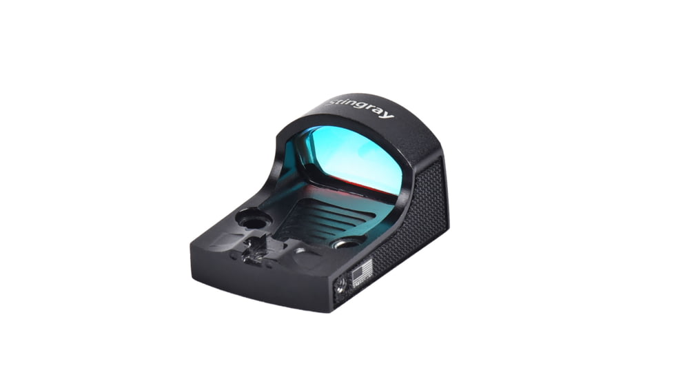 ADE Advanced Optics RD3-019 Stingray Micro Green Dot Sight, 6 MOA, Black, RD3-019G