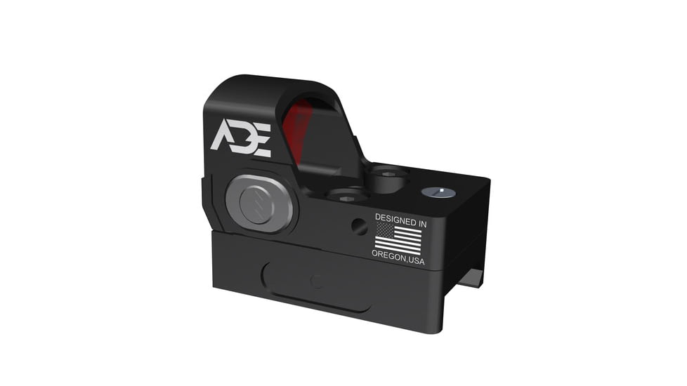 ADE Advanced Optics RD3-020 Raptor Red Dot Sight, 2 MOA, Black, RD3-020