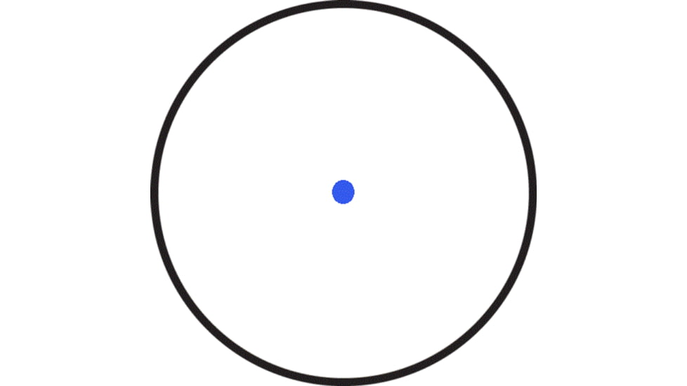 ADE Advanced Optics Trumpet PRO Motion Awake Reflex Blue Dot Sight, 1x26mm, 4 MOA Reticle, Black, RD3-029-BLUE-TRUMPET-RED