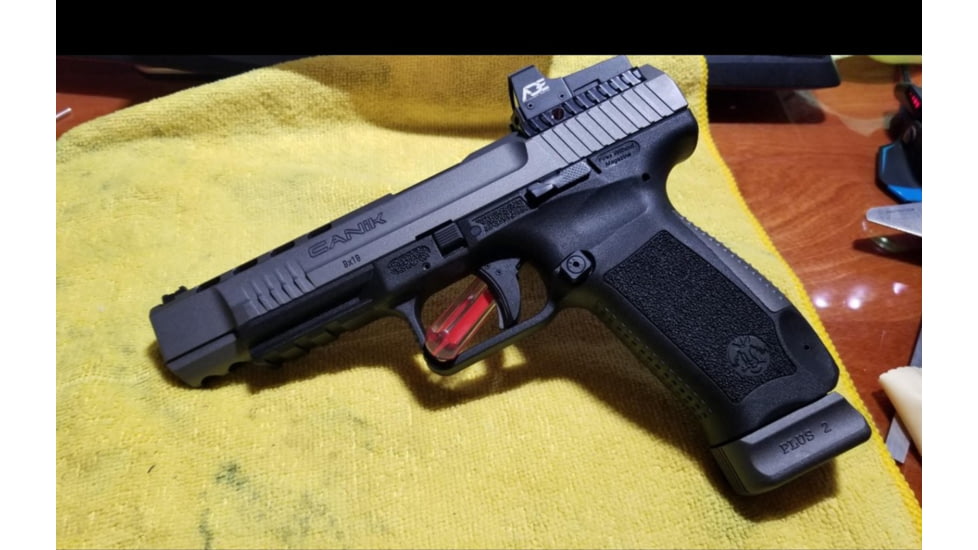 ADE Advanced Optics RD3-006B Mini Reflex Micro Blue Dot Sight, 1x26mm, 3 MOA Reticle, Black, RD3-006B-BLUE